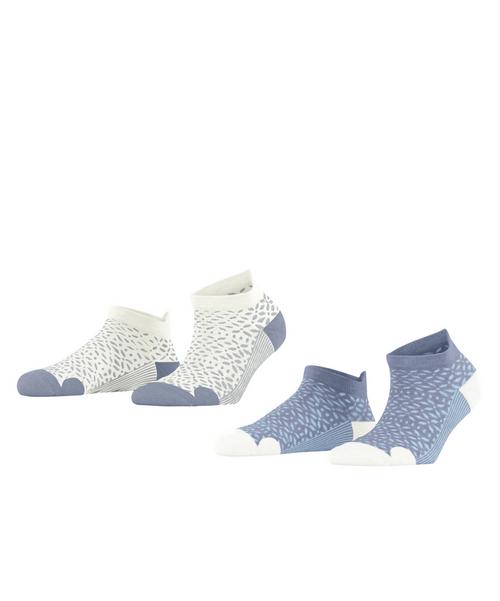 ESPRIT Sporty Ornament 2-Pack Socken Damen
