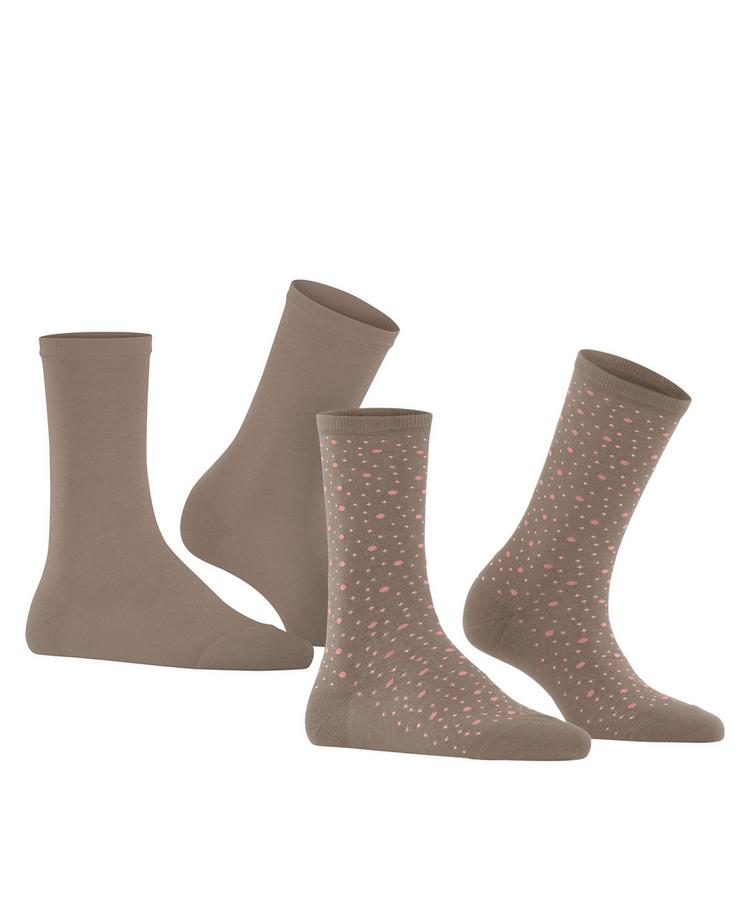 ESPRIT ESPRIT Playful Dot SO  2-Pack Socken Damen - sughero (5031) - 0 | SportScheck