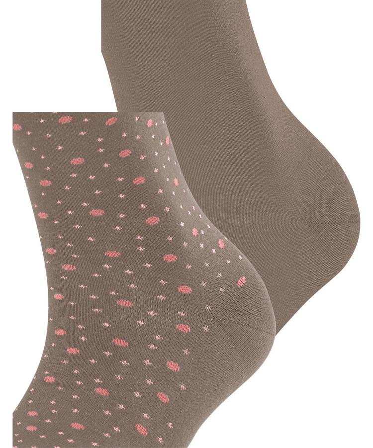ESPRIT ESPRIT Playful Dot SO  2-Pack Socken Damen - sughero (5031) - 1 | SportScheck