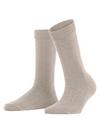 ESPRIT Cable Stitch Boot SO Socken Damen - beige mel. (4068)