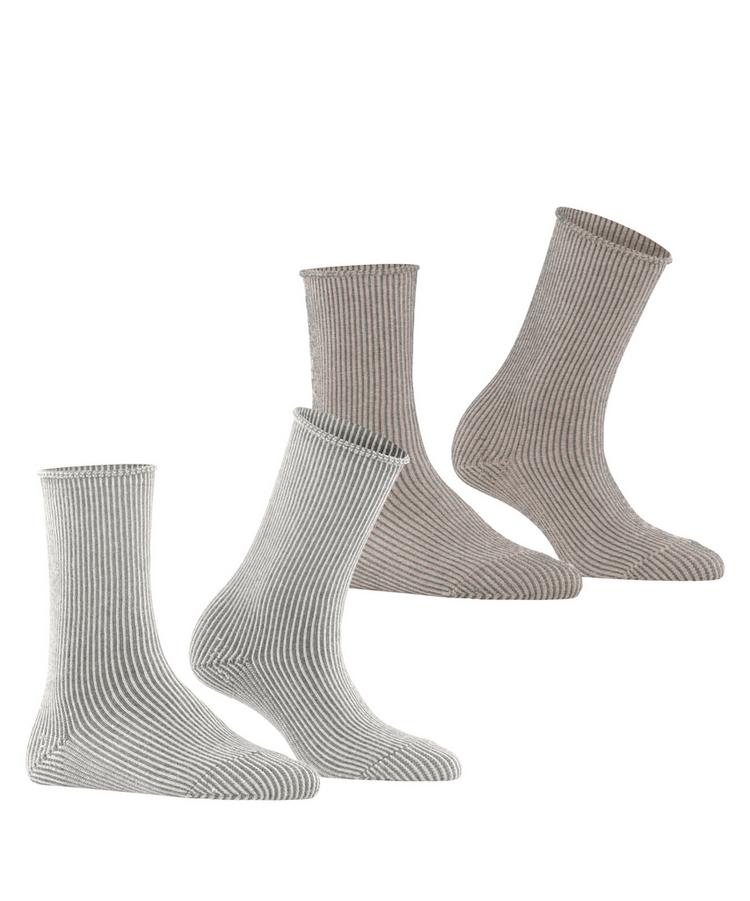 ESPRIT ESPRIT Vertical Stripe SO  2-Pack Socken Damen - sortiment (0030) - 0 | SportScheck