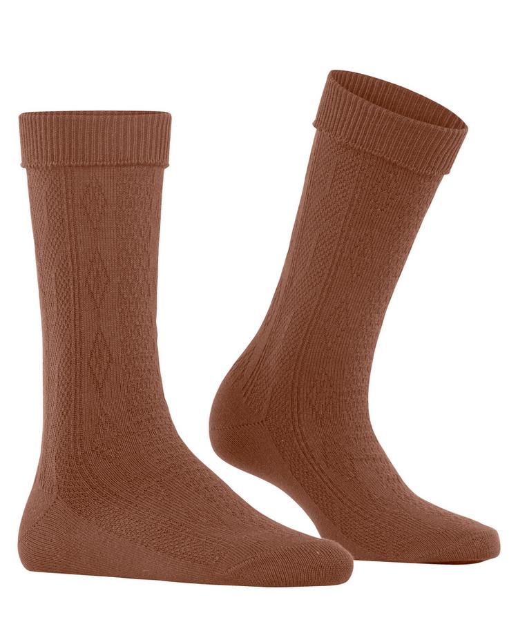 ESPRIT ESPRIT Cable Stitch Boot SO Socken Damen - rosewood (5225) - 0 | SportScheck