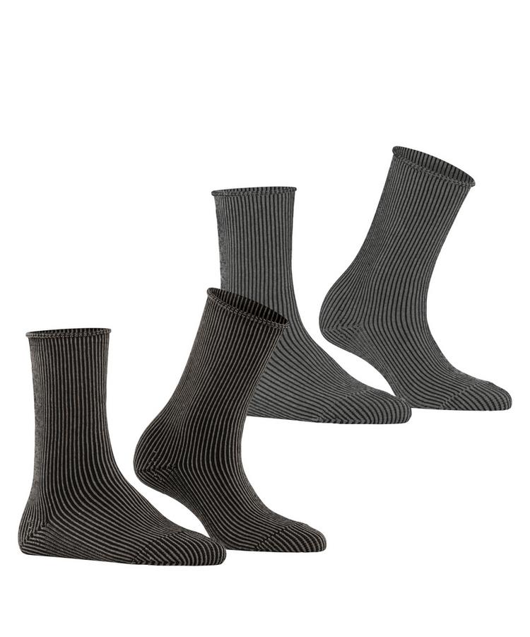 ESPRIT ESPRIT Vertical Stripe SO  2-Pack Socken Damen - sortiment (0050) - 0 | SportScheck