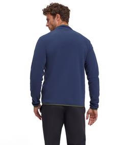 Rückansicht von Falke Weste Herren space blue (6116)