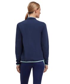 Rückansicht von Falke Weste Damen space blue (6116)