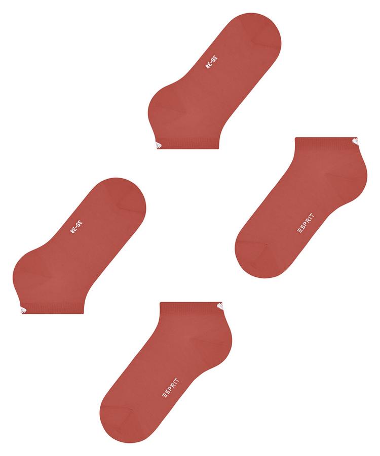 ESPRIT ESPRIT Iris&eacute;e SN  2-Pack Socken Damen - rust red (8721) - 3 | SportScheck