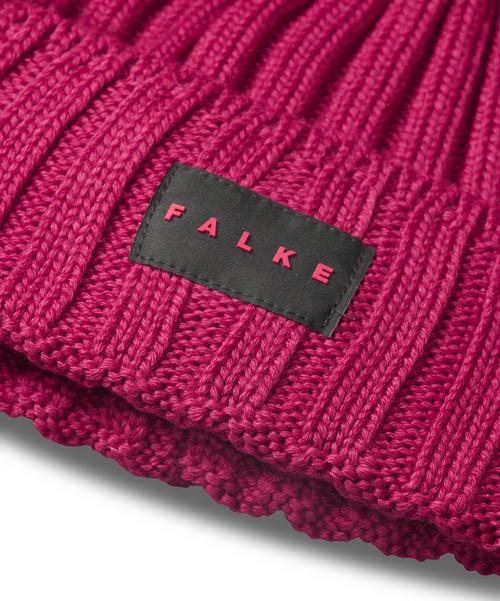 Rückansicht von Falke Mütze Laufmütze red (8644)