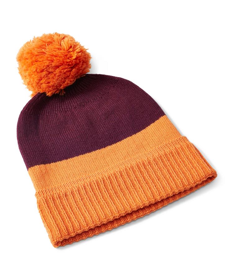 Falke Falke TK Rib Hat with Pompom u Laufm&uuml;tze - dark mauve (8213) - 1 | SportScheck