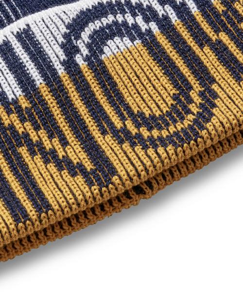 Rückansicht von Falke Laufmütze space blue (6116)