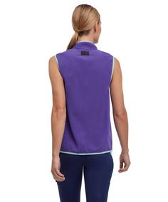 Rückansicht von Falke Weste Damen amethyst (8683)