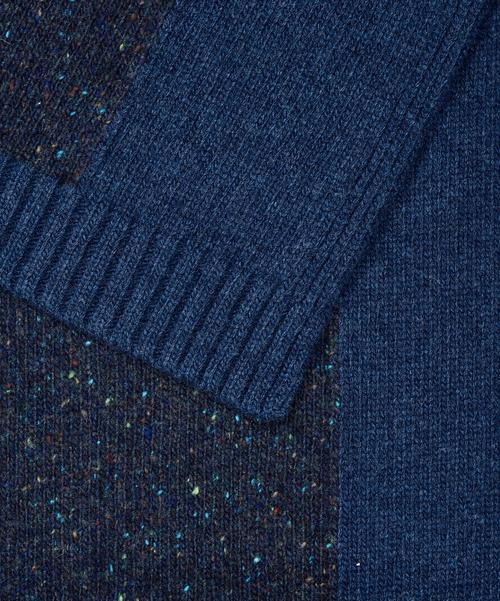 Rückansicht von Falke Schal space blue (6116)