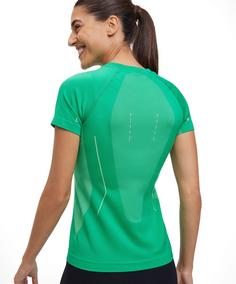 Rückansicht von Falke T-Shirt T-Shirt Damen grassgreen (7014)