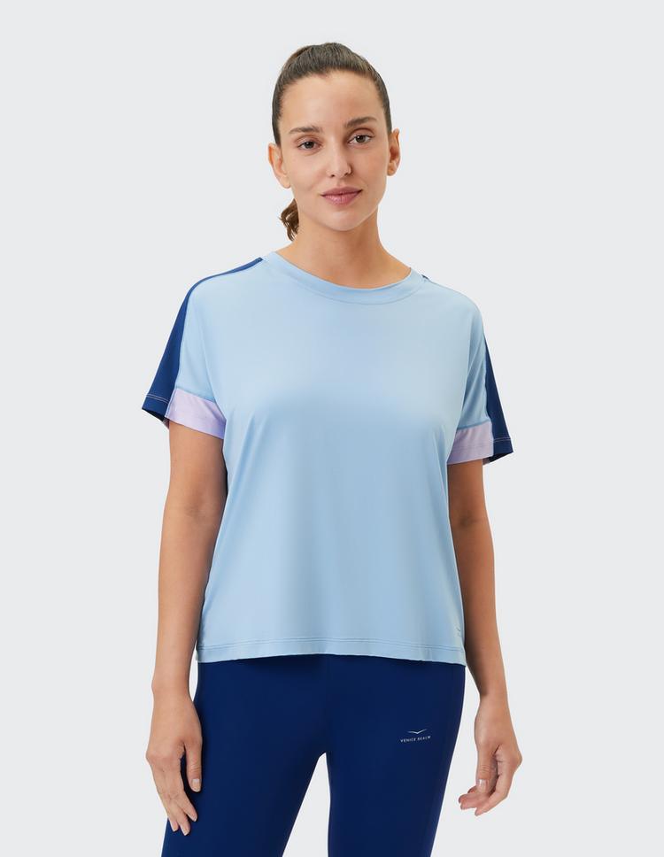 VENICE BEACH VENICE BEACH VB Macie T-Shirt Damen - bel air blue - 0 | SportScheck