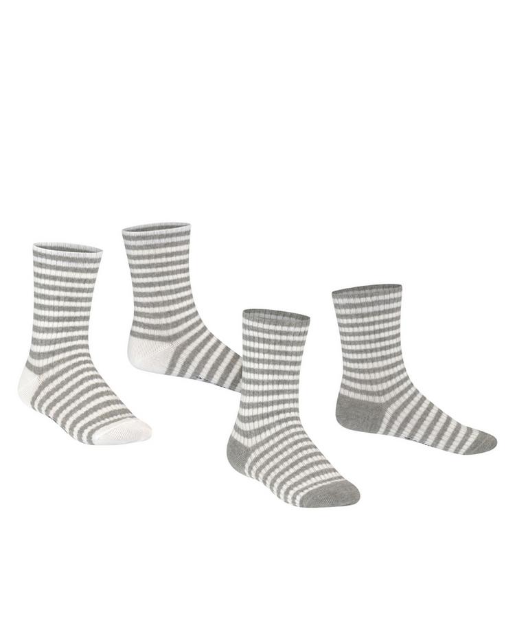 ESPRIT ESPRIT Sporty Stripe S 2-Pack Socken Kinder - light grey (3400) - 0 | SportScheck