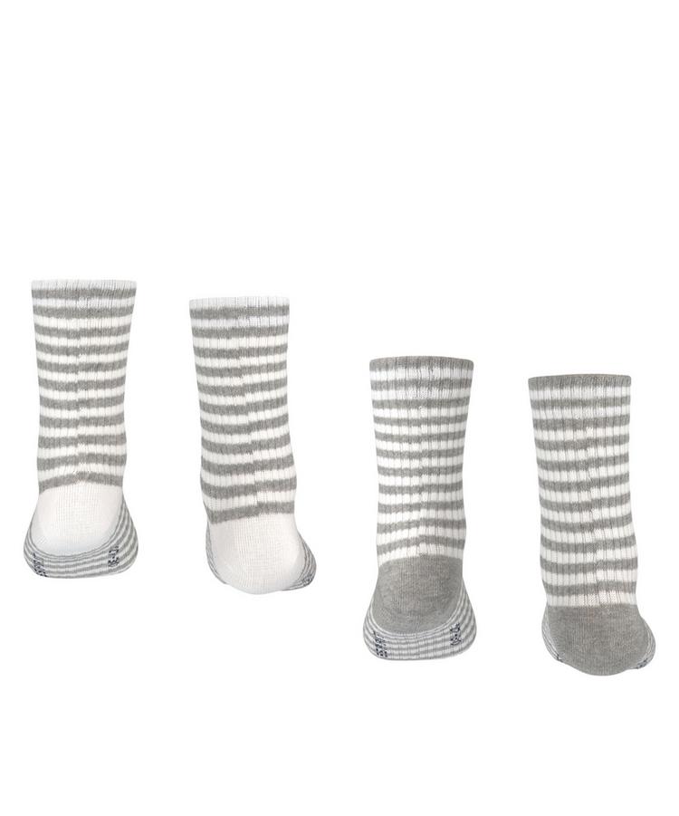 ESPRIT ESPRIT Sporty Stripe S 2-Pack Socken Kinder - light grey (3400) - 0 | SportScheck