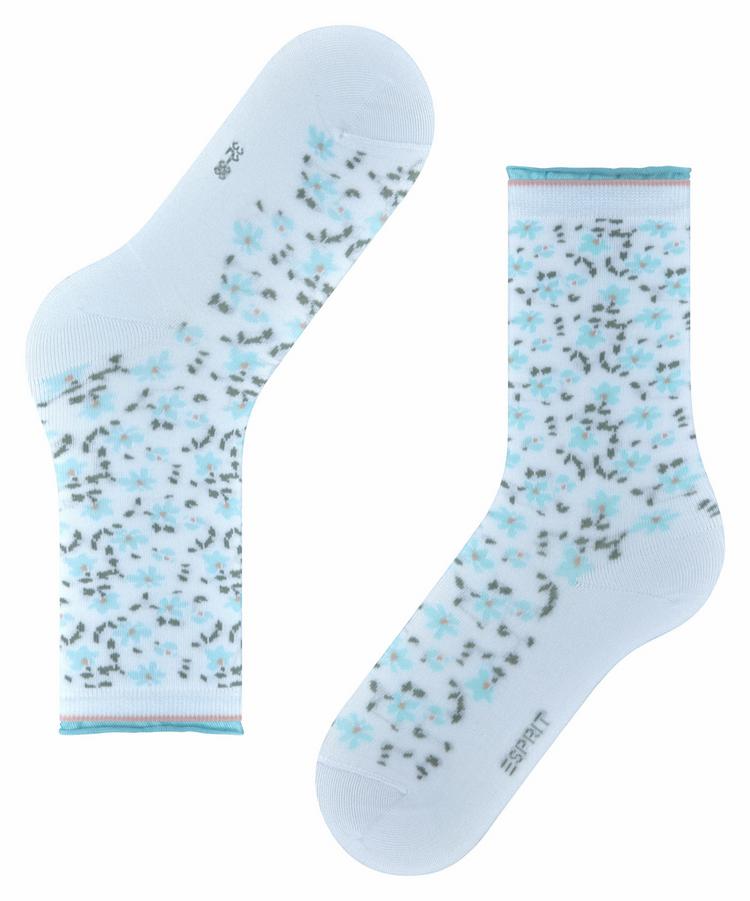 ESPRIT ESPRIT Romantic Flower SO Socken Damen - white (2000) - 2 | SportScheck