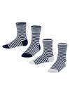 ESPRIT Sporty Stripe S 2-Pack Socken Kinder - marine (6120)