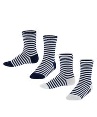 ESPRIT Sporty Stripe S 2-Pack Socken Kinder - marine (6120)