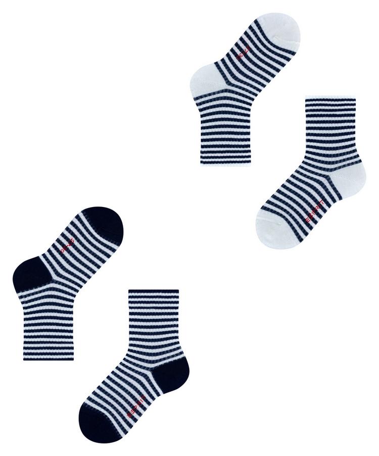 ESPRIT ESPRIT Sporty Stripe S 2-Pack Socken Kinder - marine (6120) - 2 | SportScheck