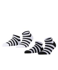 ESPRIT Mesh Stripe SN  2-Pack Socken Damen - sortiment (0010)