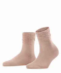 ESPRIT Soft Pleats ShSO Socken Damen - mistyrose (8667)