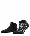 ESPRIT Summer Flower 2-Pack Socken Damen - black (3000)