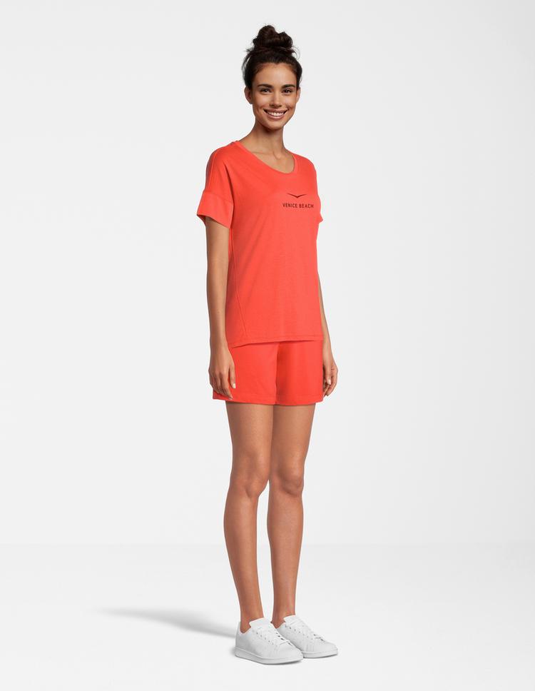 VENICE BEACH VENICE BEACH VB Summer T-Shirt Damen - sunset orange - 0 | SportScheck