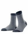 ESPRIT Checks SO Socken Damen - marine (6120)