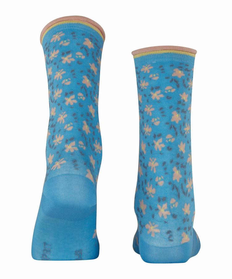 ESPRIT ESPRIT Romantic Flower SO Socken Damen - Morning sky (6546) - 0 | SportScheck