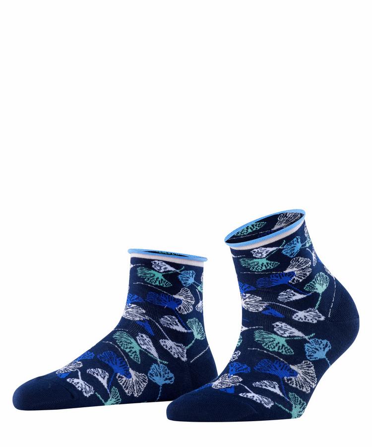 ESPRIT ESPRIT Ginkgo Leaves ShSO Socken Damen - marine (6120) - 0 | SportScheck
