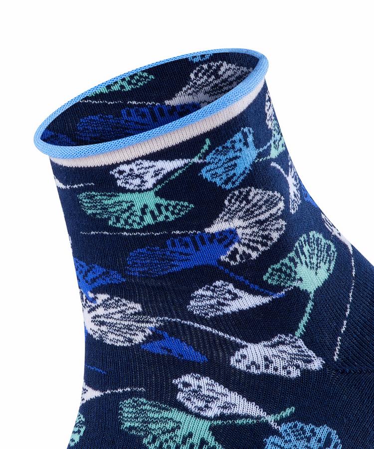 ESPRIT ESPRIT Ginkgo Leaves ShSO Socken Damen - marine (6120) - 1 | SportScheck