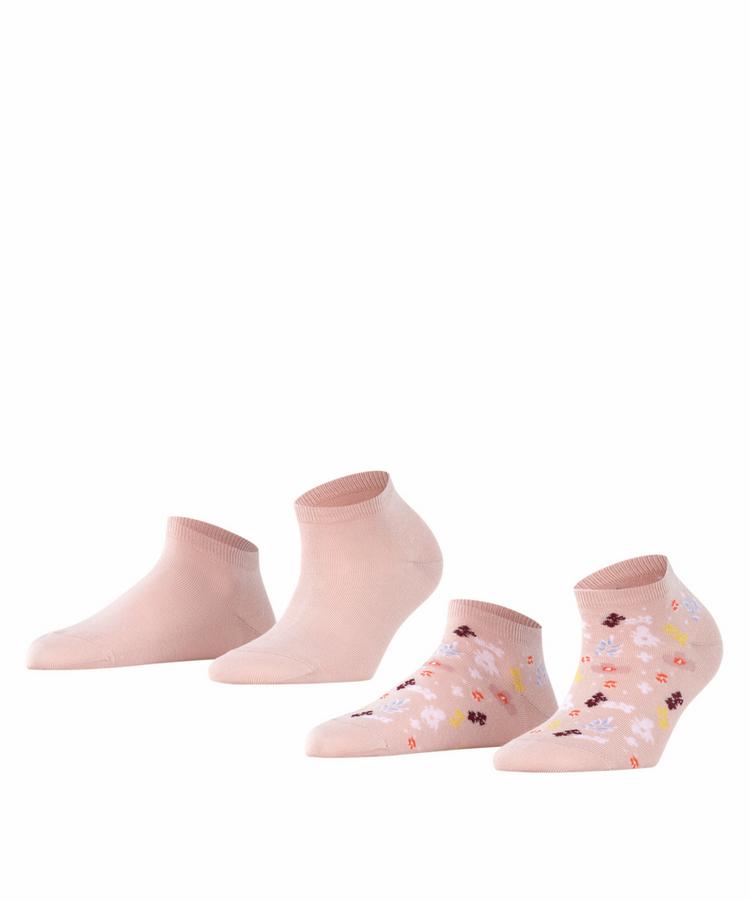 ESPRIT ESPRIT Summer Flower 2-Pack Socken Damen - mistyrose (8667) - 0 | SportScheck