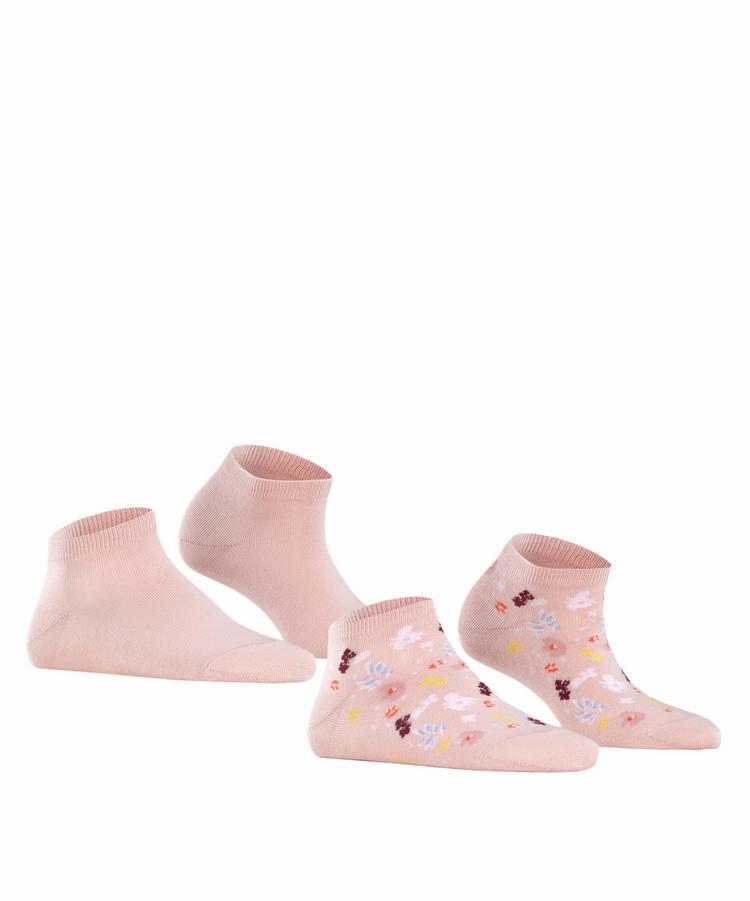 ESPRIT ESPRIT Summer Flower 2-Pack Socken Damen - mistyrose (8667) - 0 | SportScheck