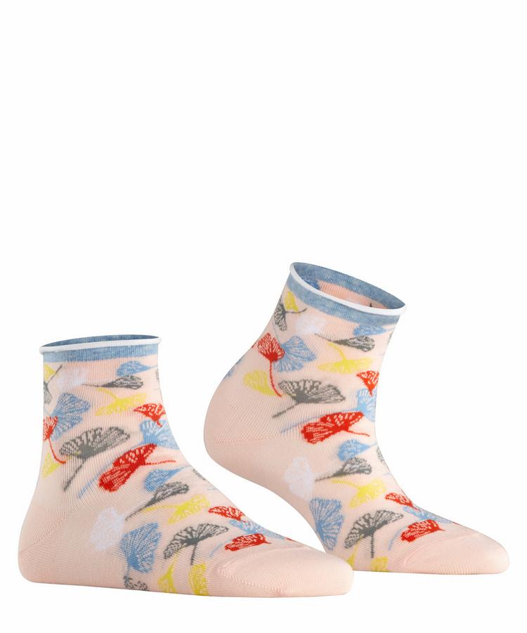 ESPRIT ESPRIT Ginkgo Leaves ShSO Socken Damen - mistyrose (8667) - 0 | SportScheck