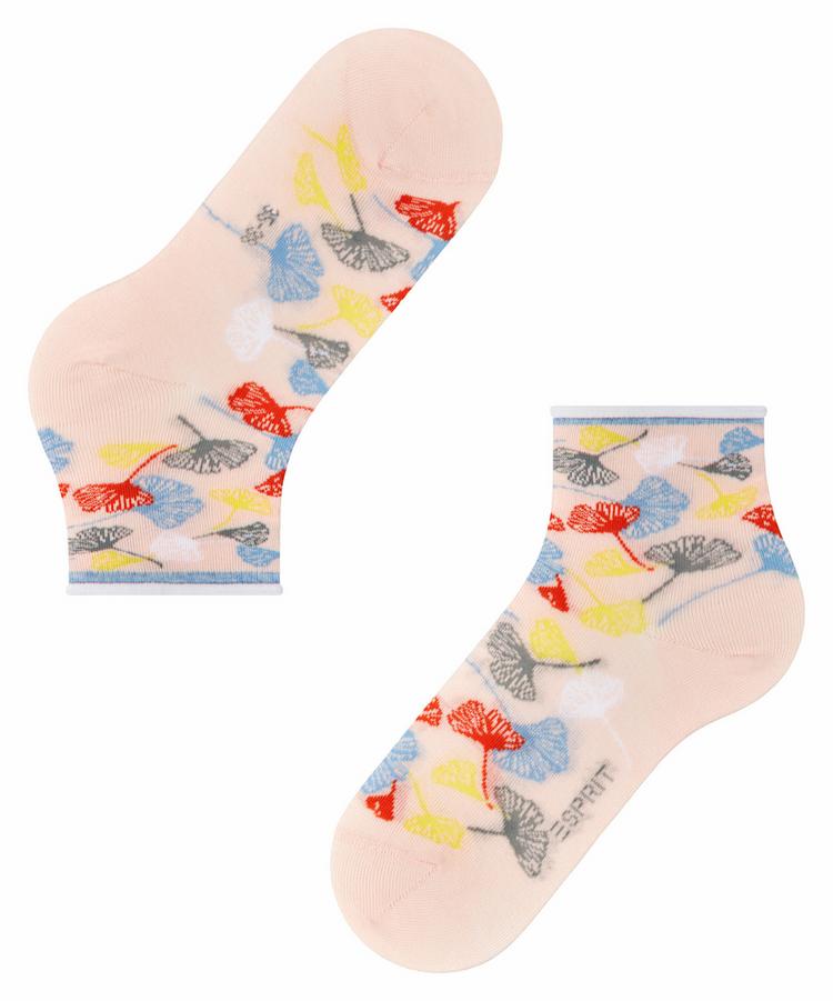 ESPRIT ESPRIT Ginkgo Leaves ShSO Socken Damen - mistyrose (8667) - 2 | SportScheck