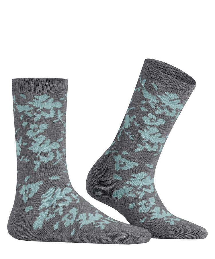 ESPRIT ESPRIT Vintage Flower SO Socken Damen - light greymel. (3390) - 0 | SportScheck