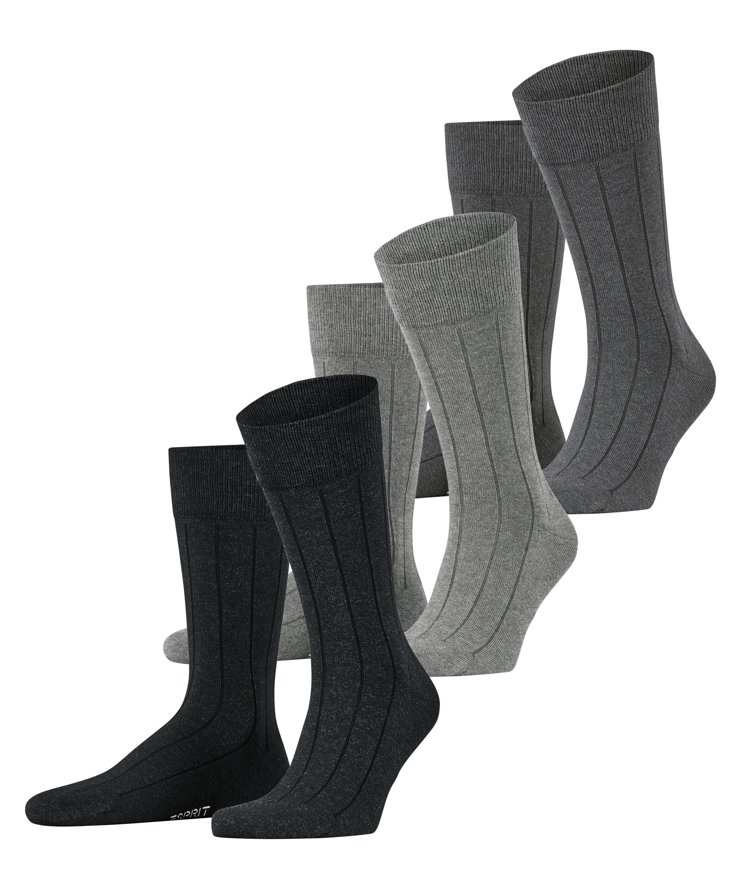 ESPRIT Christmas SO 3-Pack Socken Herren - sortiment (0010)