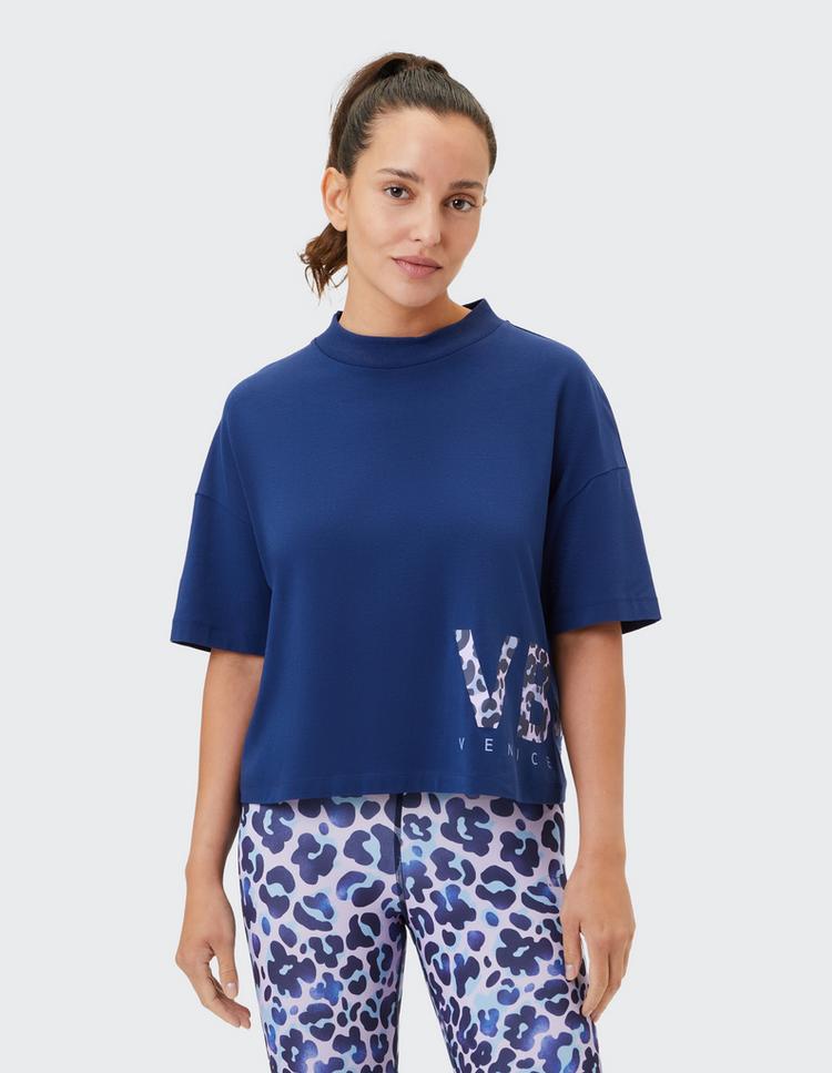 VENICE BEACH VENICE BEACH VB Billie T-Shirt Damen - dark sea - 0 | SportScheck