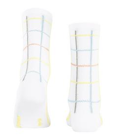 Rückansicht von ESPRIT Summer Check SO Freizeitsocken Damen white (2000)