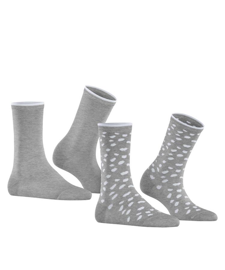 ESPRIT ESPRIT Irregular Dot SO 2P Socken Damen - storm grey (3820) - 0 | SportScheck