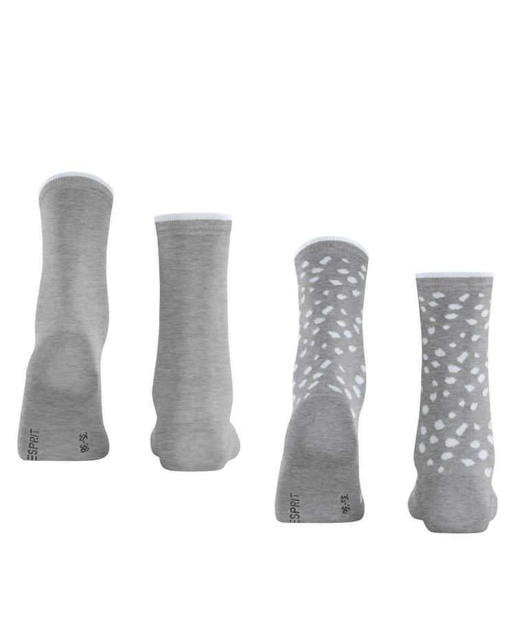 ESPRIT ESPRIT Irregular Dot SO 2P Socken Damen - storm grey (3820) - 0 | SportScheck
