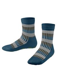 ESPRIT Multi Stripe Rib HP Socken Kinder - venice night (6567)