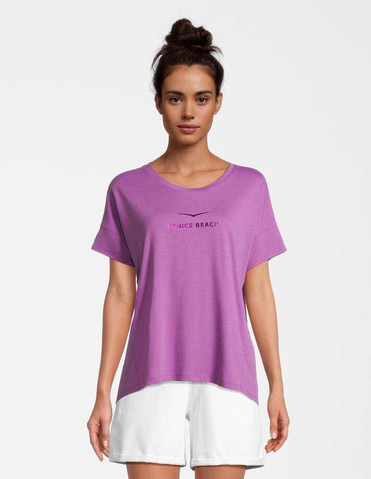 VENICE BEACH VENICE BEACH VB Summer T-Shirt Damen - violet purple - 0 | SportScheck