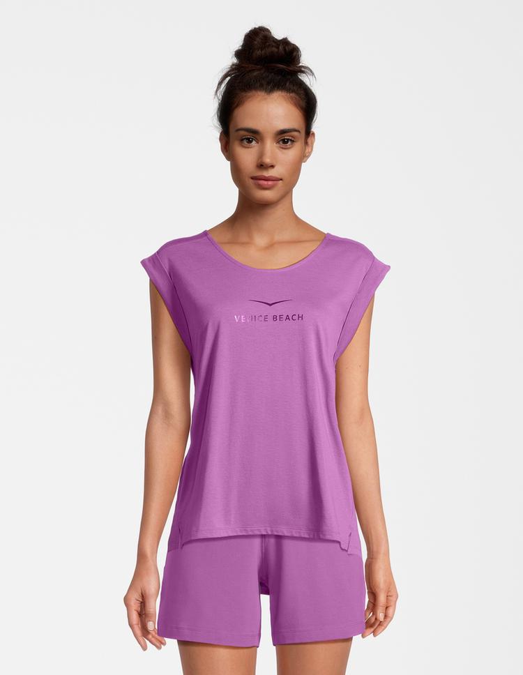 VENICE BEACH VENICE BEACH VB Arden T-Shirt Damen - violet purple - 0 | SportScheck