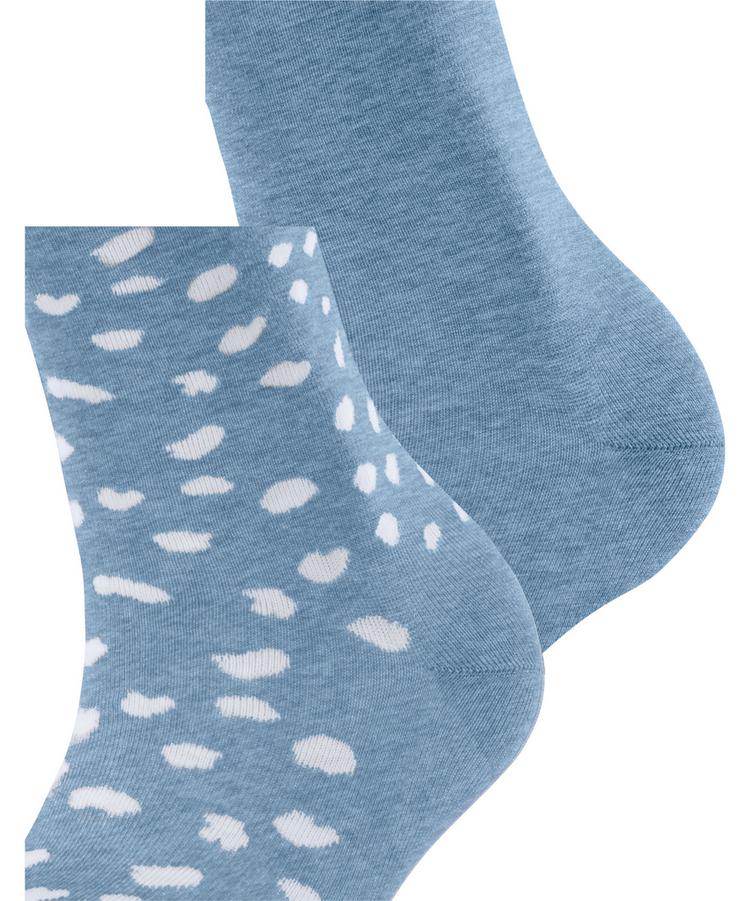 ESPRIT ESPRIT Irregular Dot SO 2P Socken Damen - jeans (6458) - 1 | SportScheck