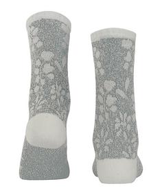 Rückansicht von ESPRIT Homey Flowers SO Freizeitsocken Damen arctic grey (3173)