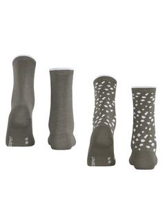 Rückansicht von ESPRIT Freizeitsocken Damen leaf (7064)