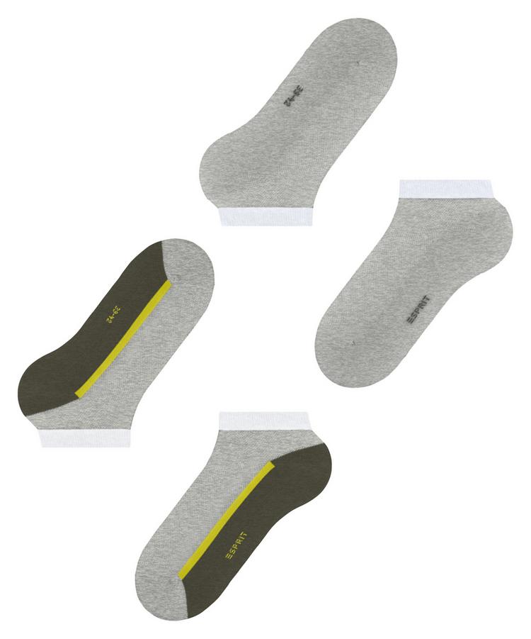 ESPRIT ESPRIT Sporty Mesh 2-Pack Socken Herren - storm grey (3820) - 2 | SportScheck