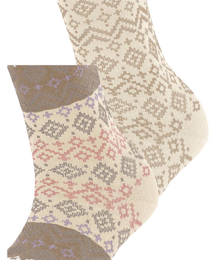 ESPRIT ESPRIT Fair Isle  2-Pack Socken Damen - sortiment (0010) - 1 | SportScheck