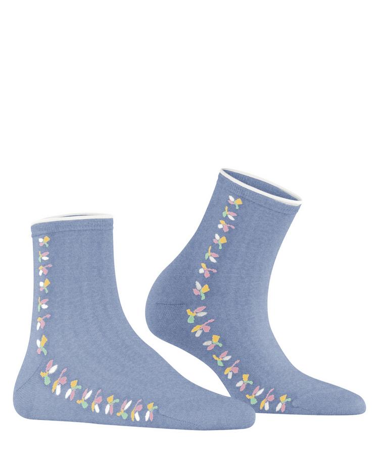 ESPRIT ESPRIT Structured Leaves SSO Socken Damen - jeans (6458) - 0 | SportScheck